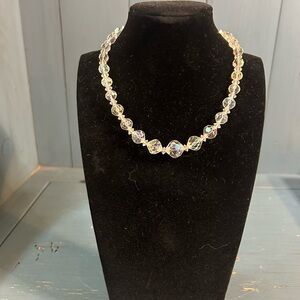 Vintage 1950’s Iridescent Beaded Necklace